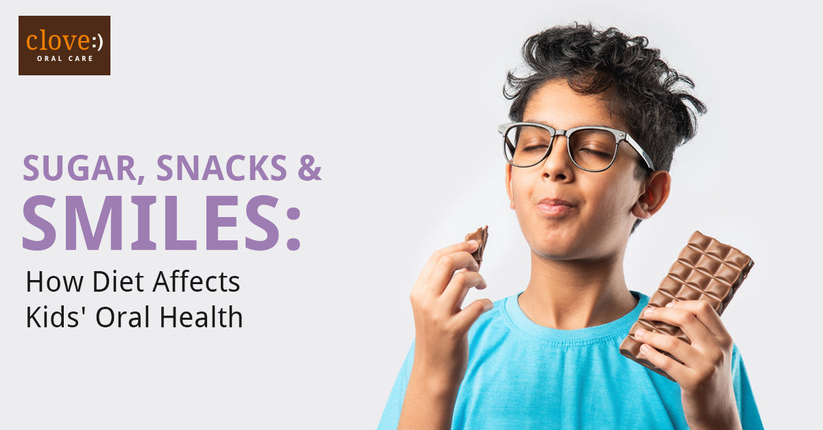 How Diet Affects Kids' Oral Health