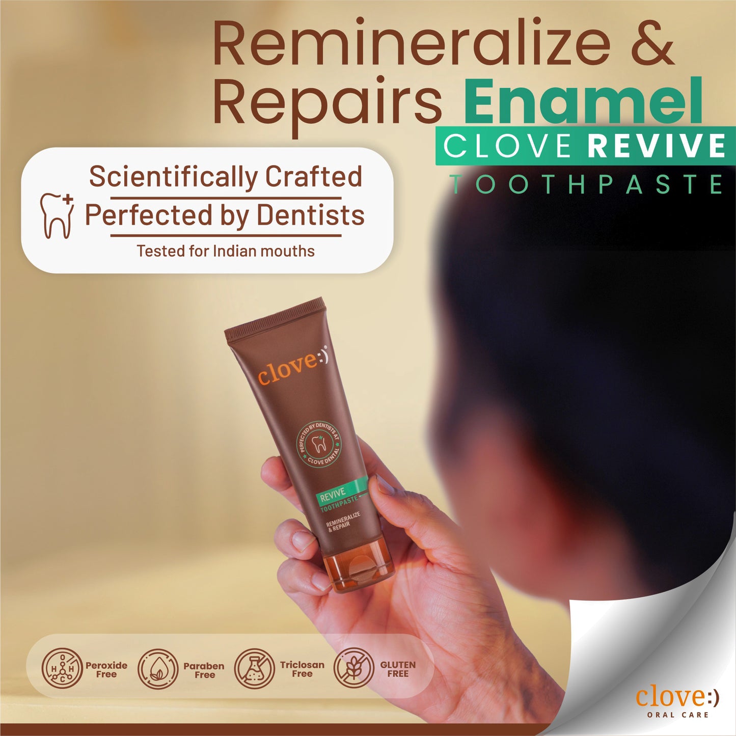 Revive Remineralize and Repairs Enamel