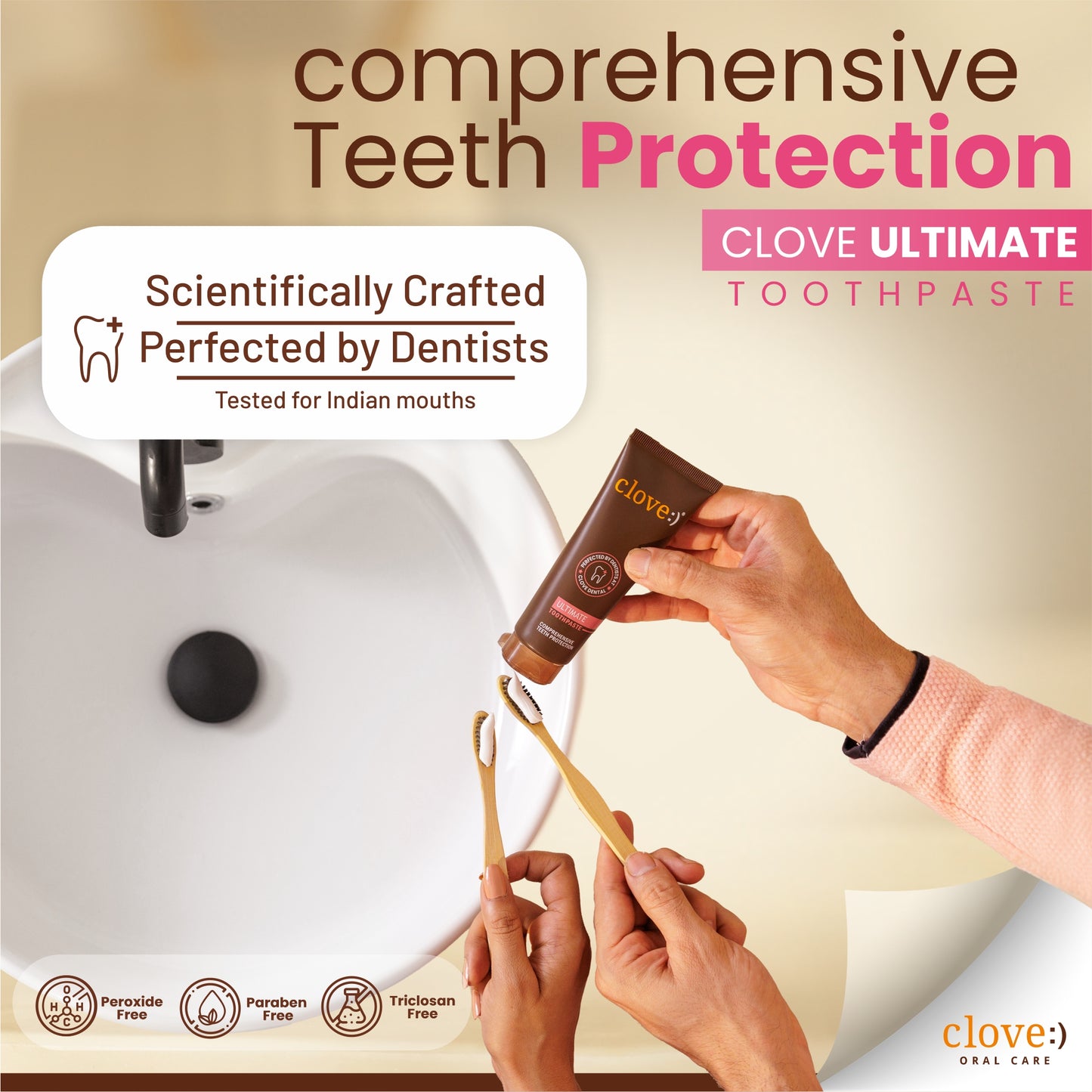 Ultimate toothpaste comprehensive teeth protection