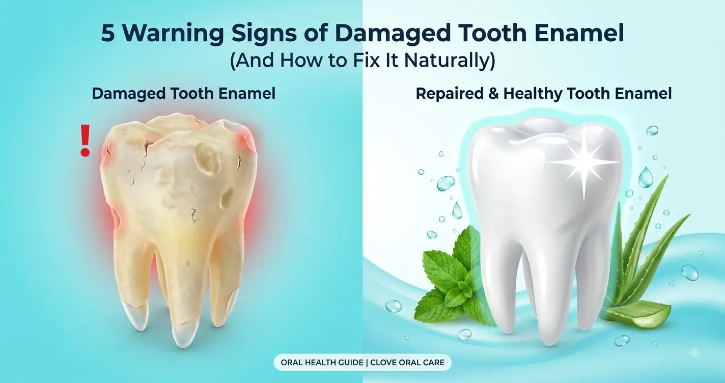 5 Warning Signs of Damaged Tooth Enamel
