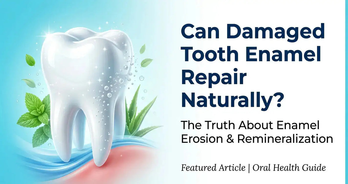 Can Tooth Enamel Be Repaired Naturally