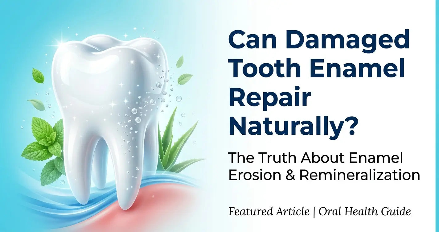 Can Tooth Enamel Be Repaired Naturally