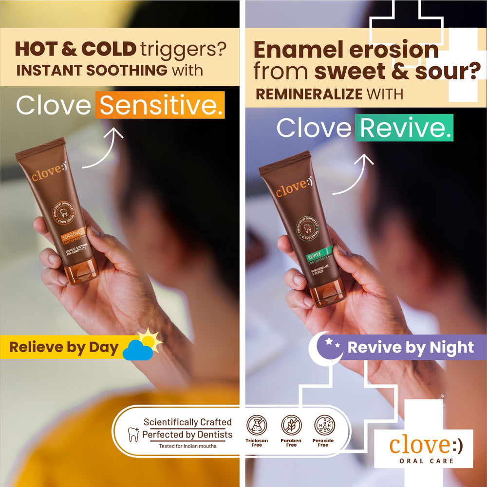 
                  
                    Clove Anti-Sensitivity and Remineralize Toothpaste 
                  
                