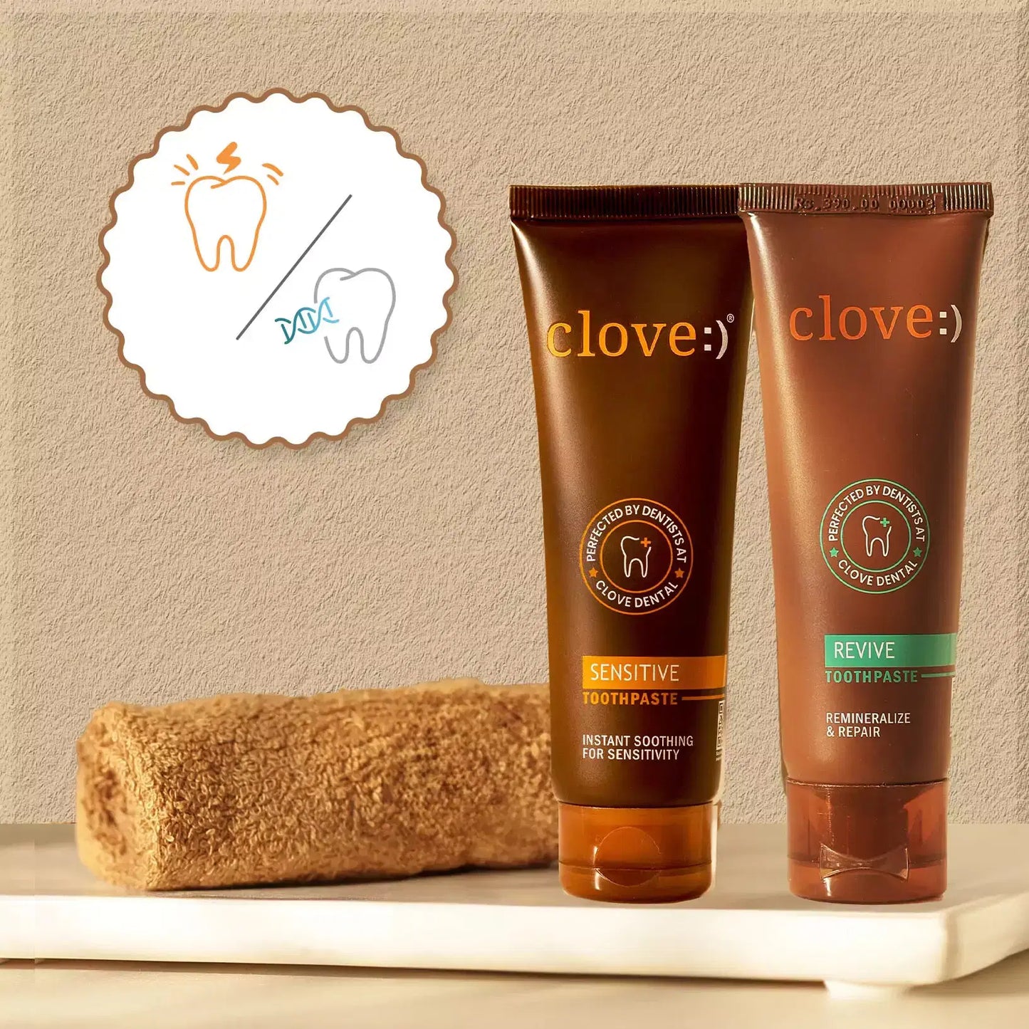 Clove Anti-Sensitivity and Remineralize Toothpaste