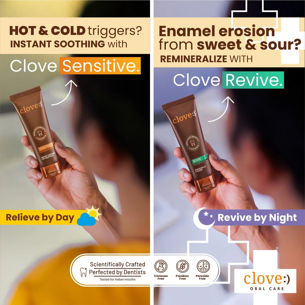 
                  
                    Clove Anti-Sensitivity and Remineralize Toothpaste
                  
                