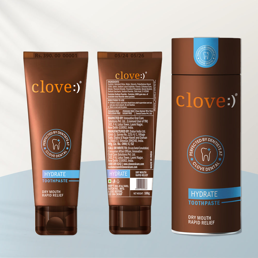 
                  
                    Clove Hydrate Toothpaste for Dry Mouth and Smokers
                  
                
