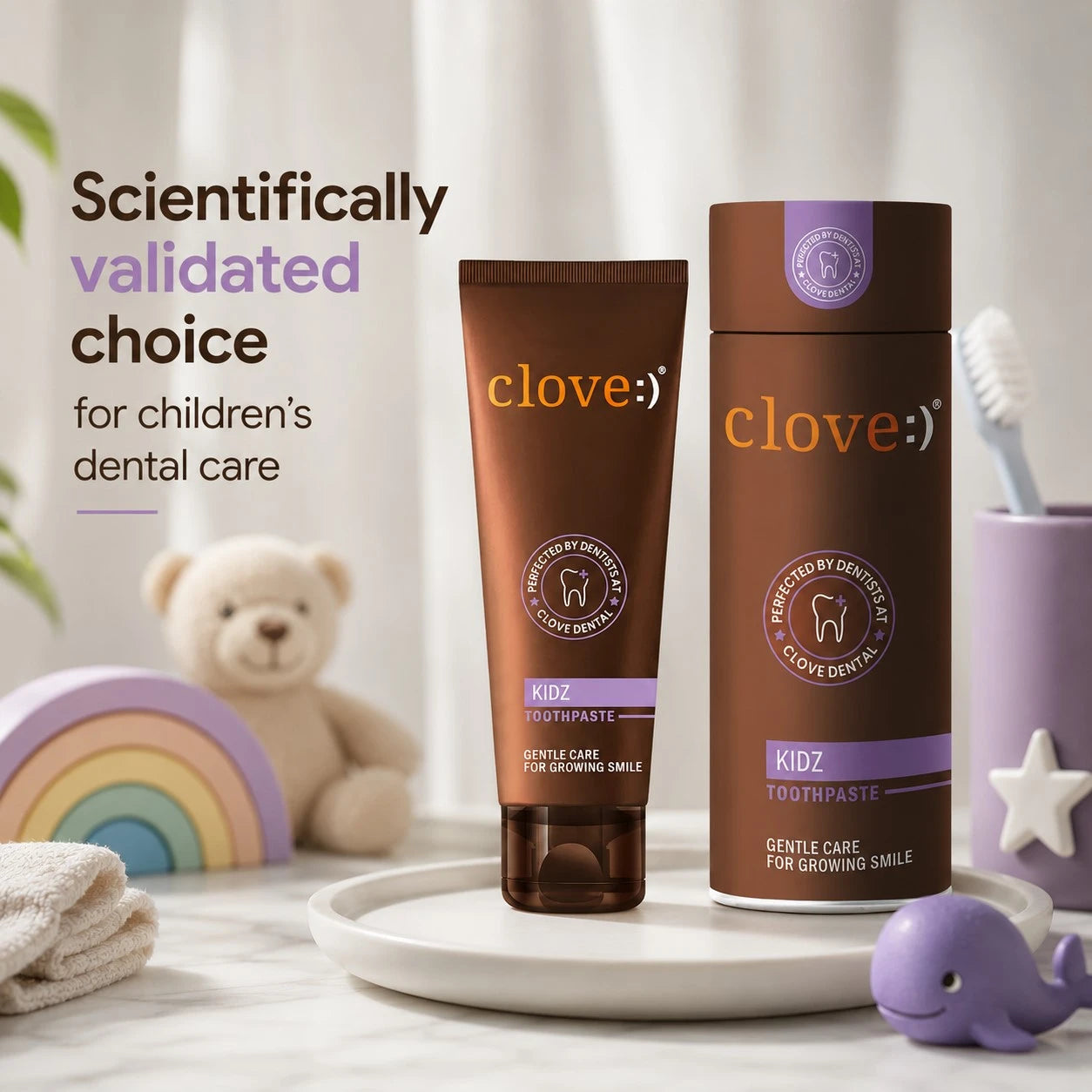Clove Kids Toothpaste for Growing Smile