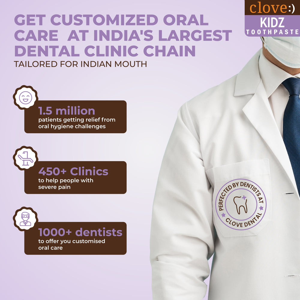 
                  
                    Clove Kidz Toothpaste Customized Oral Care
                  
                