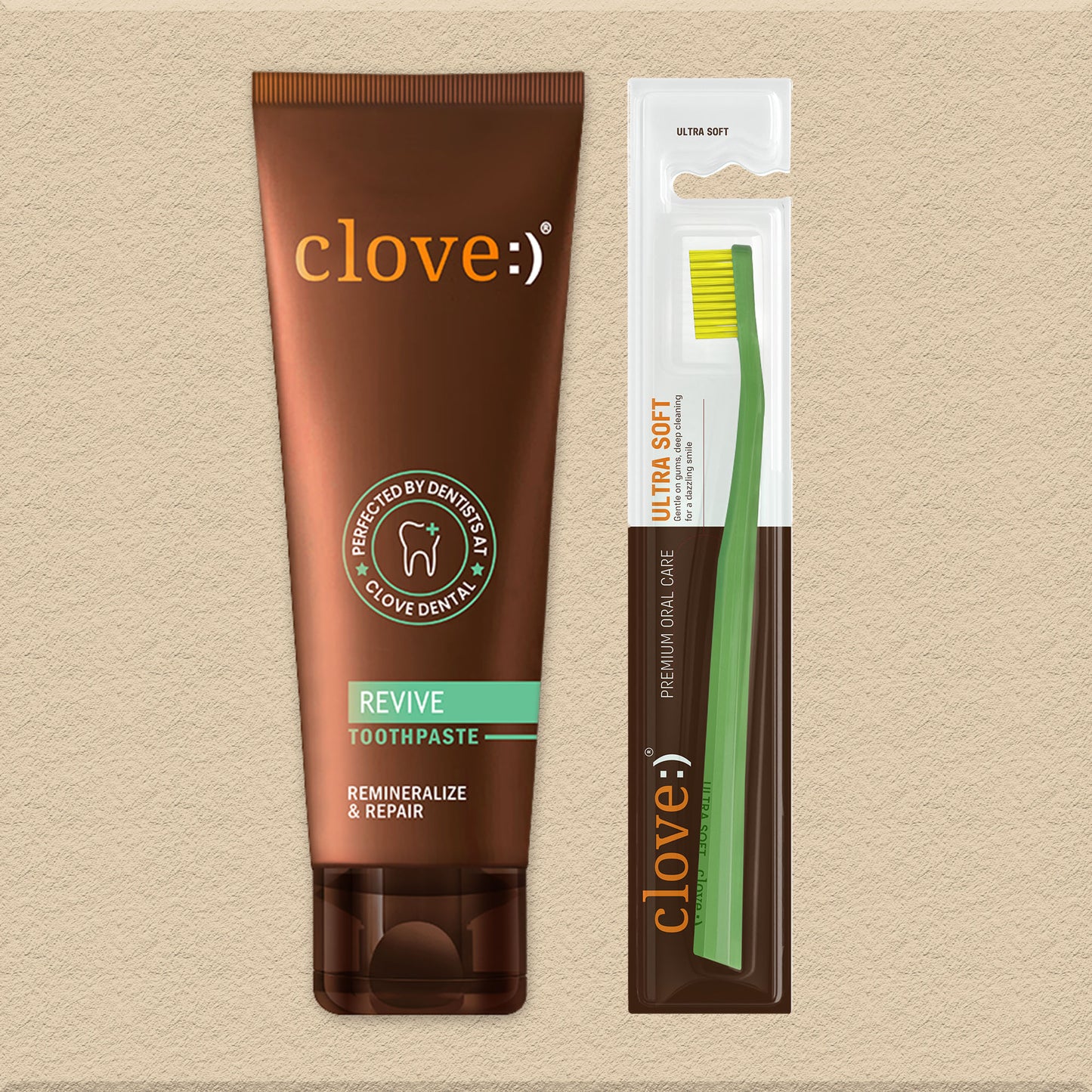 Clove Revive + Toothbrush Combo