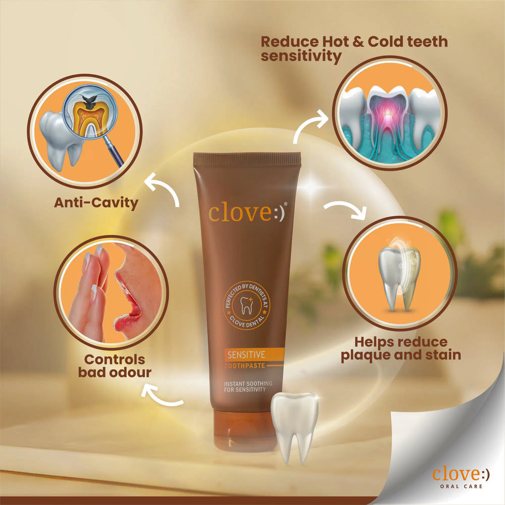 
                  
                    Clove Sensitive Benefits
                  
                