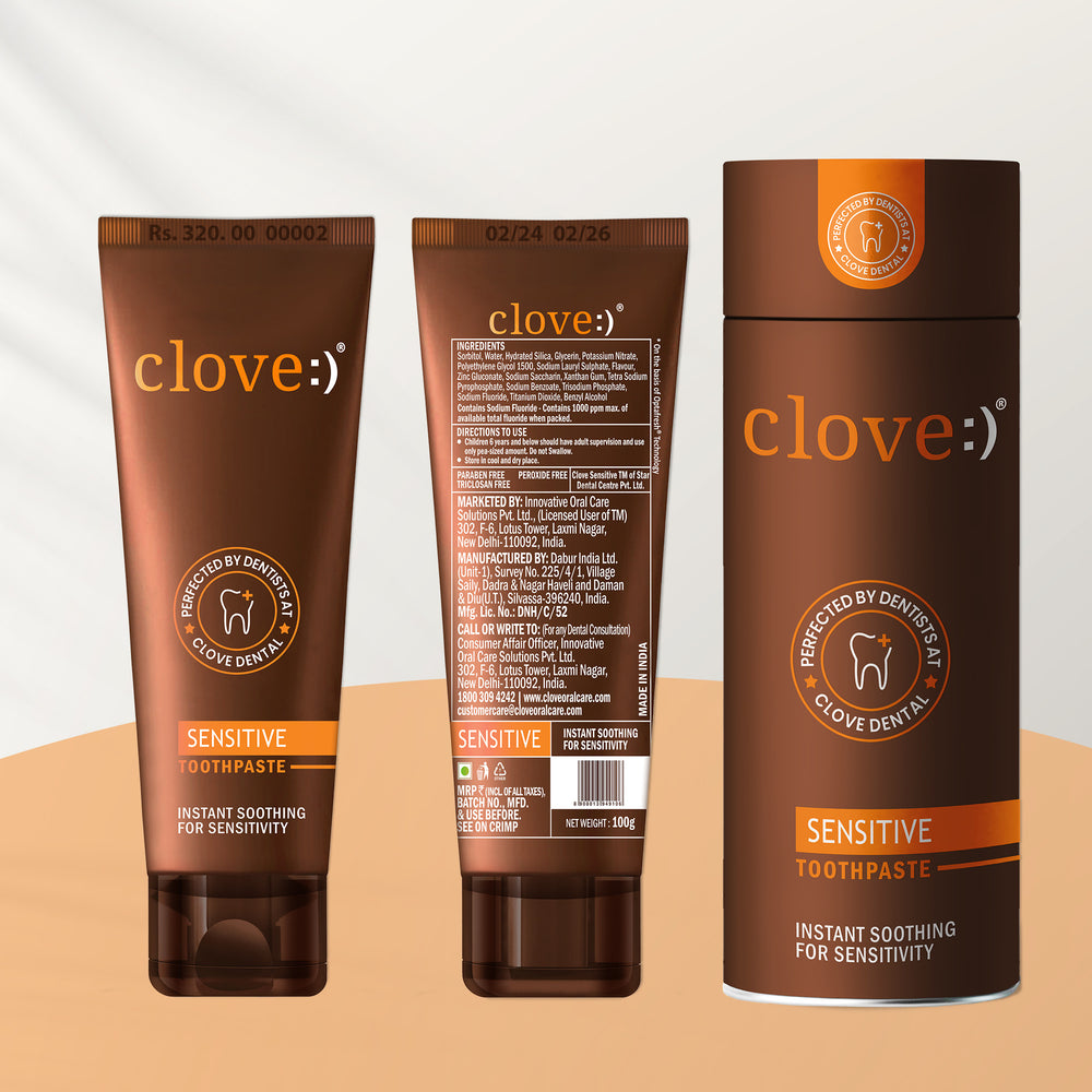 
                  
                    Clove Sensitive Toothpaste for Sensitivity
                  
                