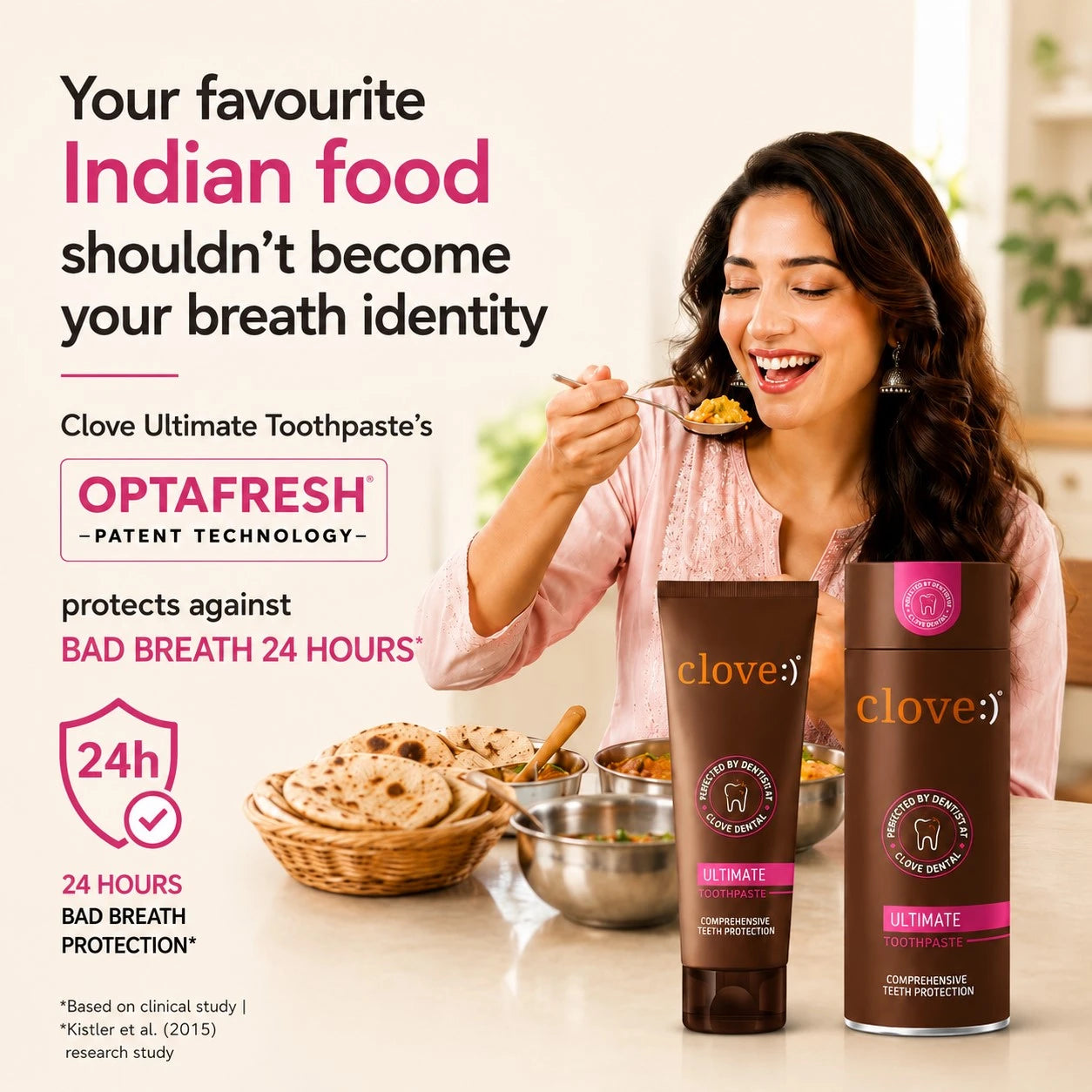 Clove Ultimate 24-hours bad breath protection