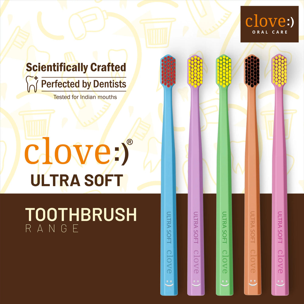 Clove Ultra Soft Toothbrush Range