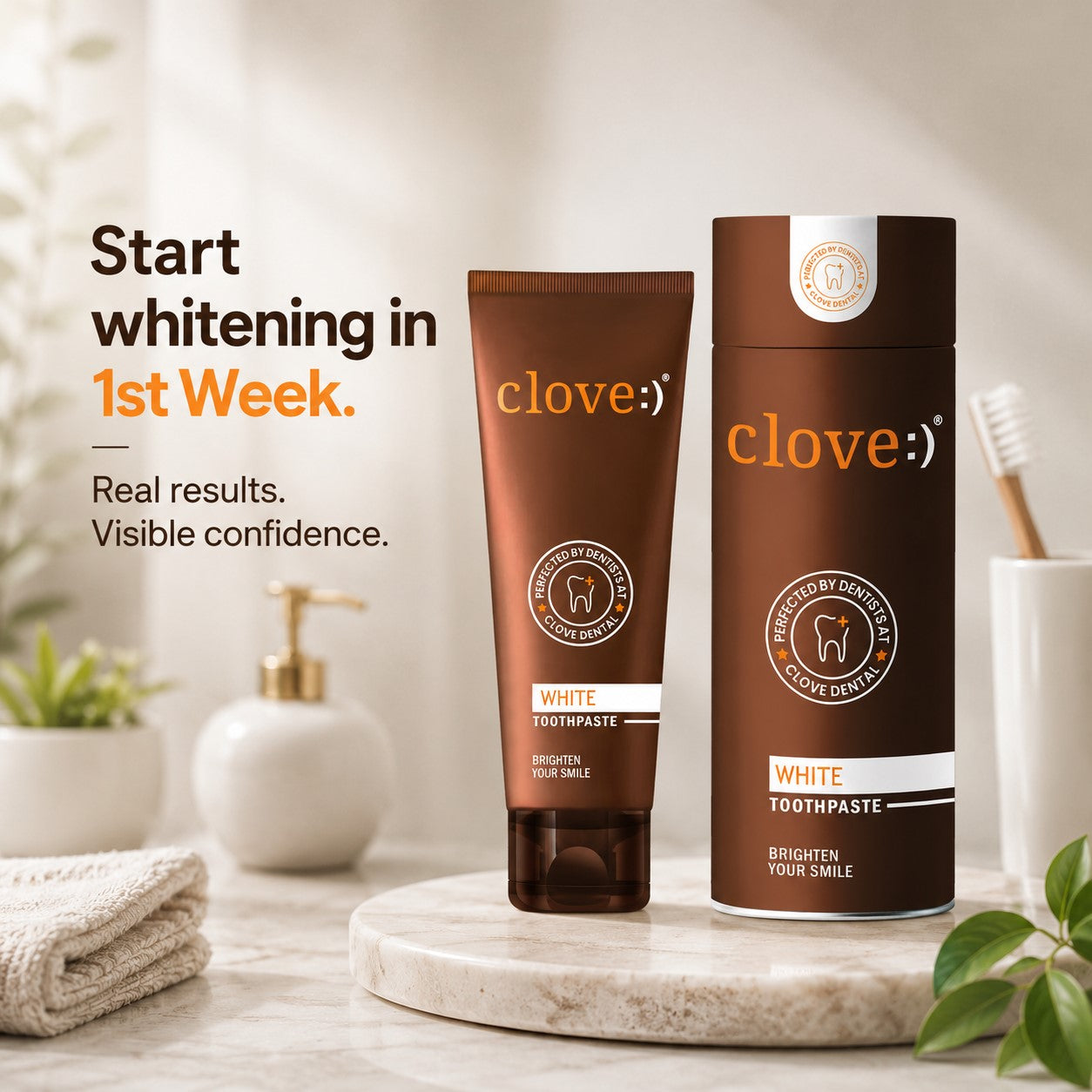 teeth whitening toothpaste