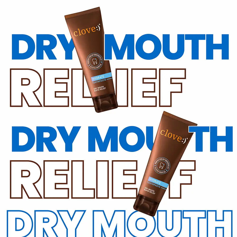 clove hydrate dry mouth relief toothpaste