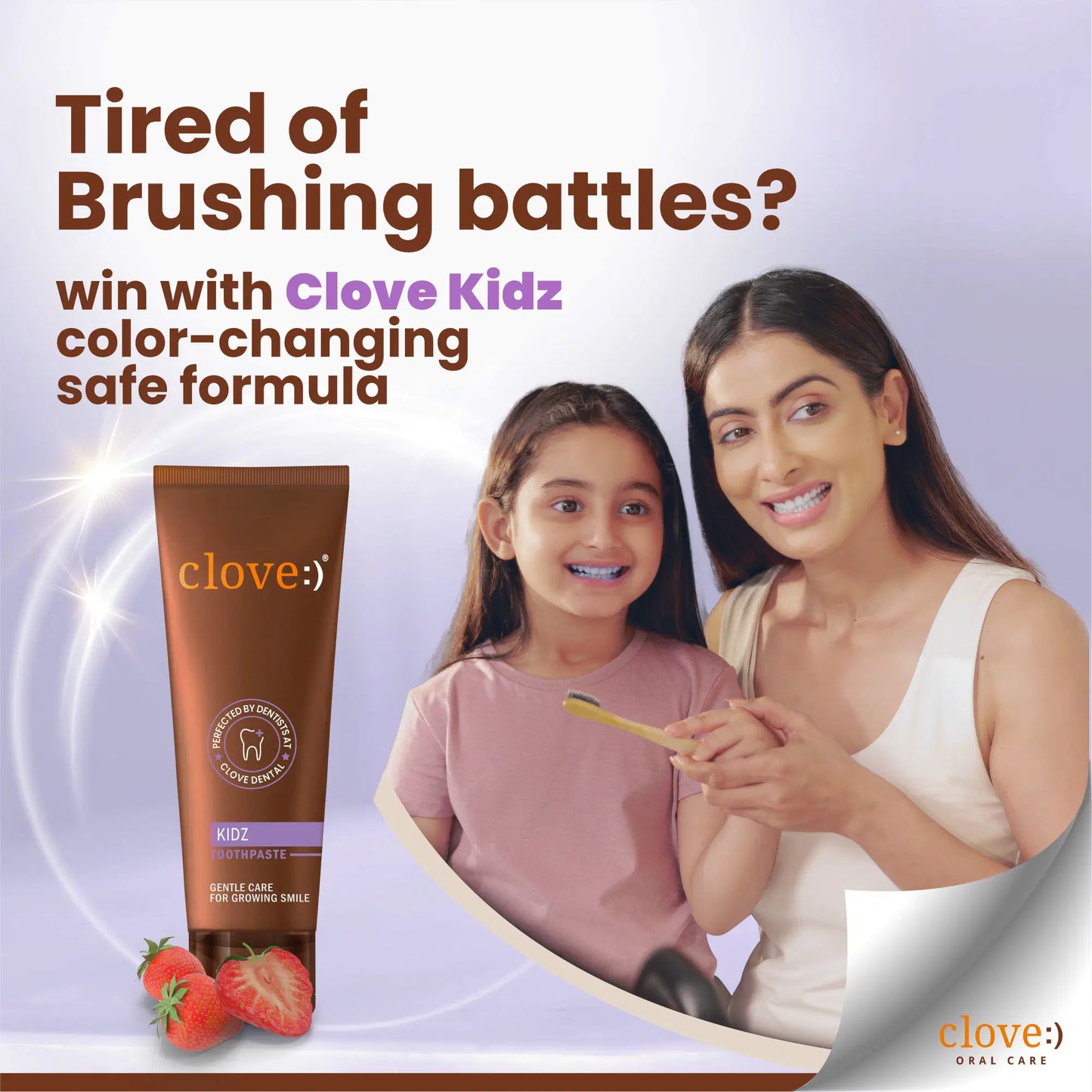 Kids Color Changing toothpaste, Safe Formula