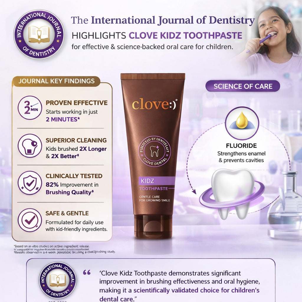 kidz toothpaste International Journal of Dentistry