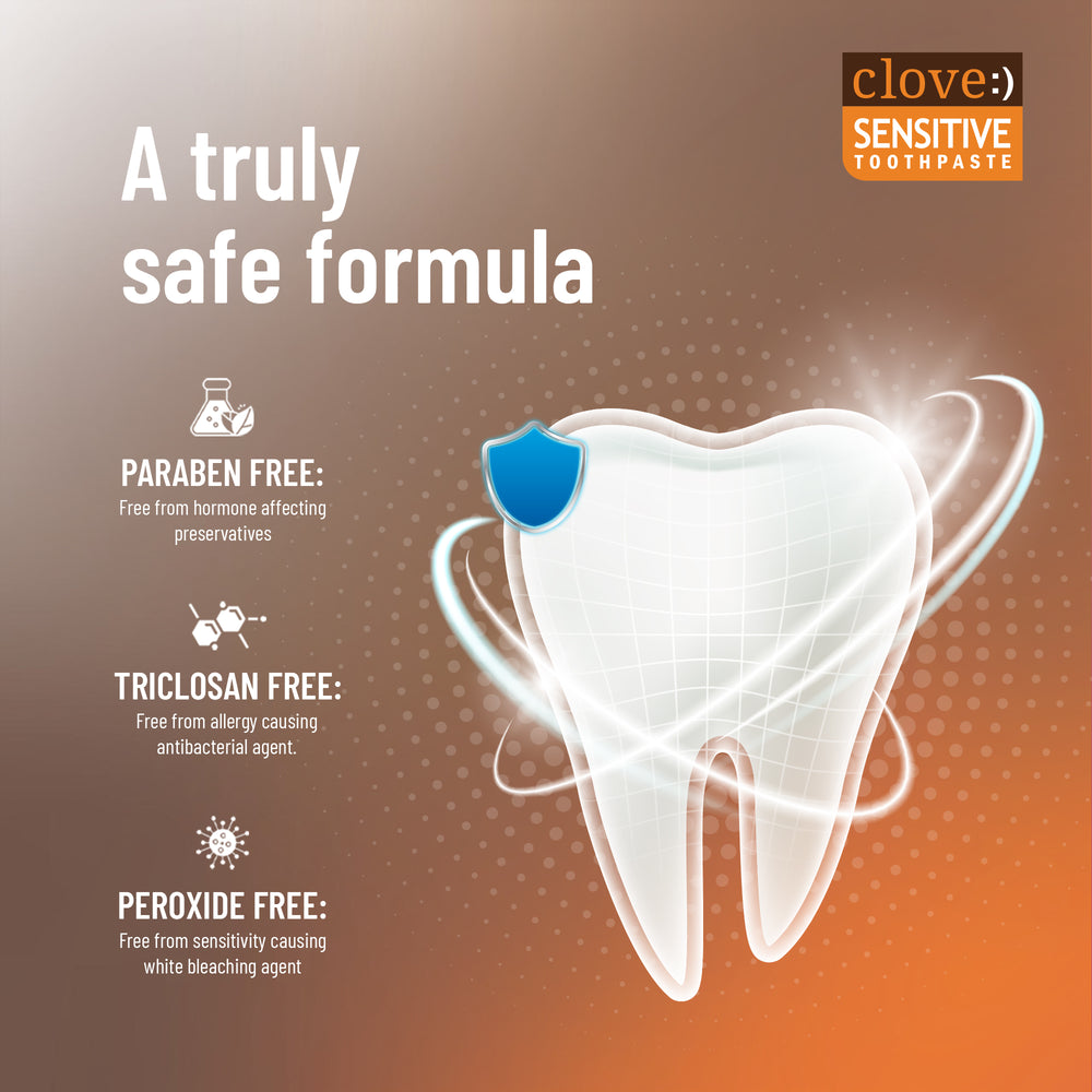 
                  
                    Clove Sensitive A  Truly Safe Formula
                  
                
