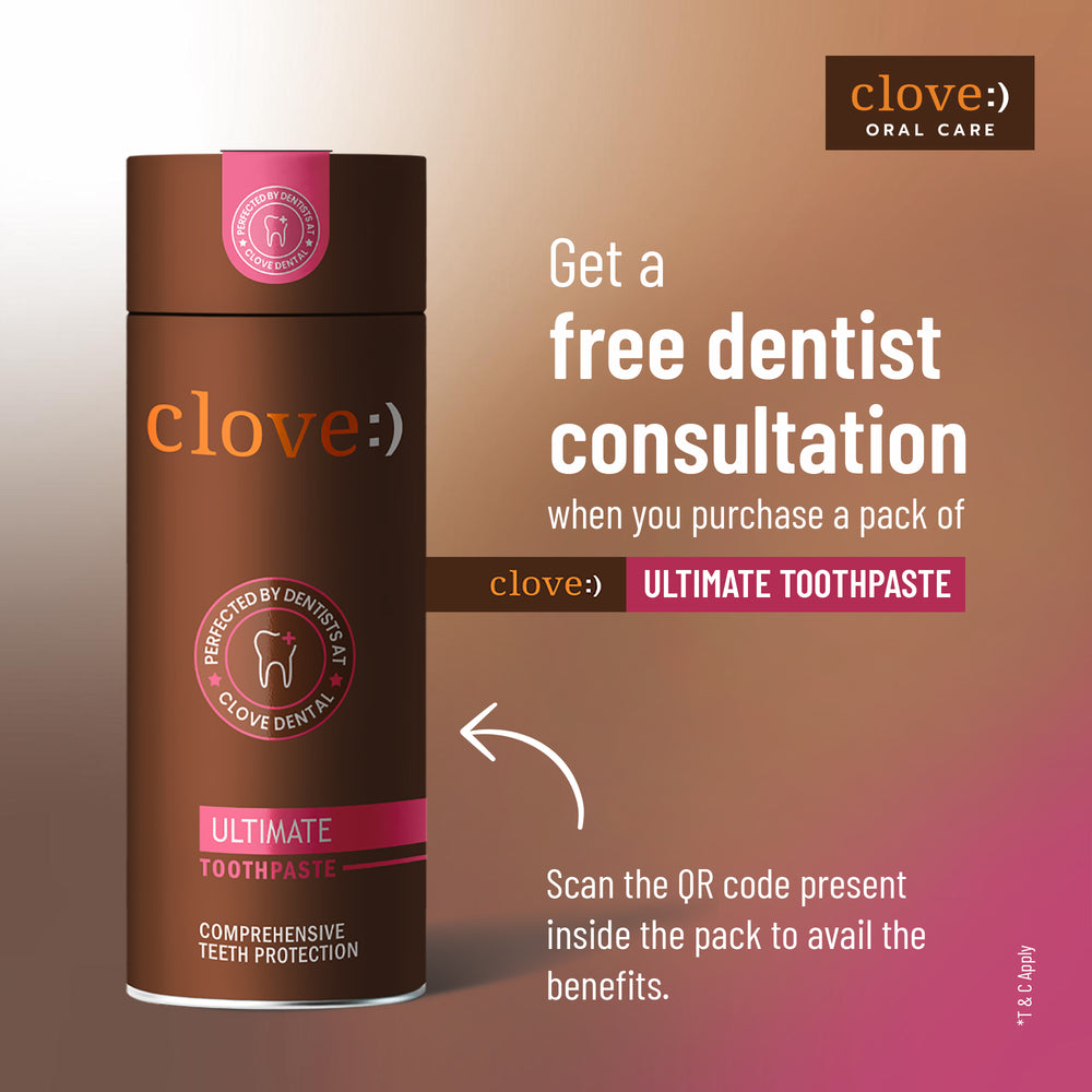 
                  
                    Clove Ultimate Free Dentist Consultation
                  
                