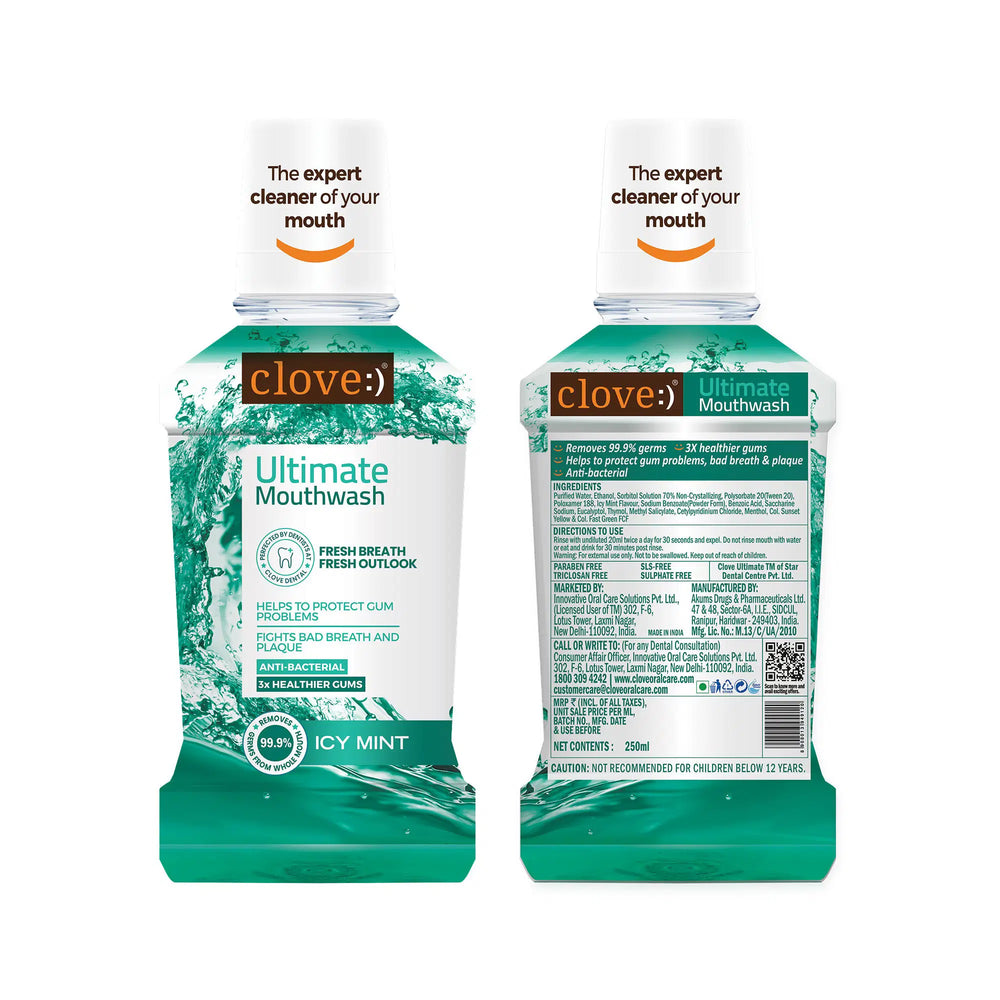 
                  
                    Clove Ultimate Mouthwash for Plague and Bad Breath
                  
                