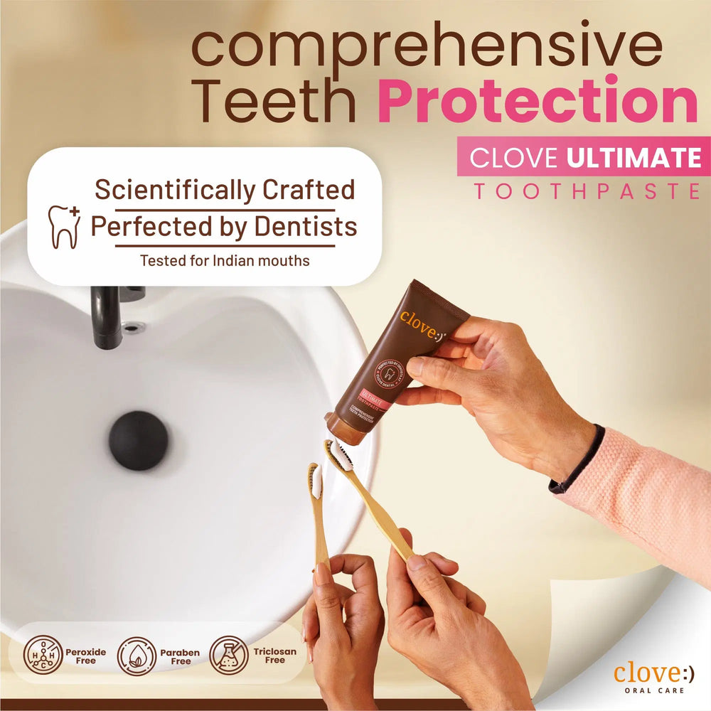 
                  
                    Ultimate toothpaste comprehensive teeth protection
                  
                