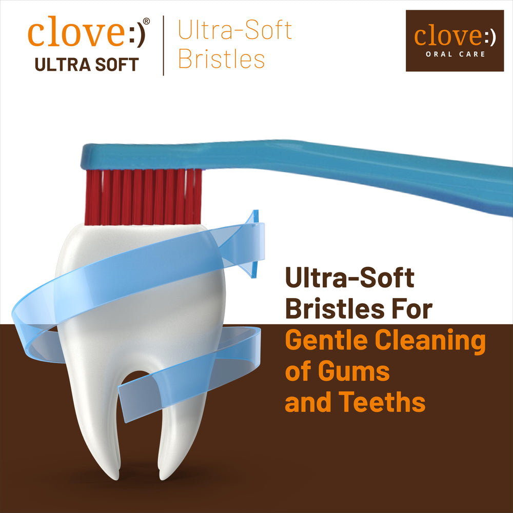 
                  
                    Ultra Soft Bristles for Gentle Clean
                  
                