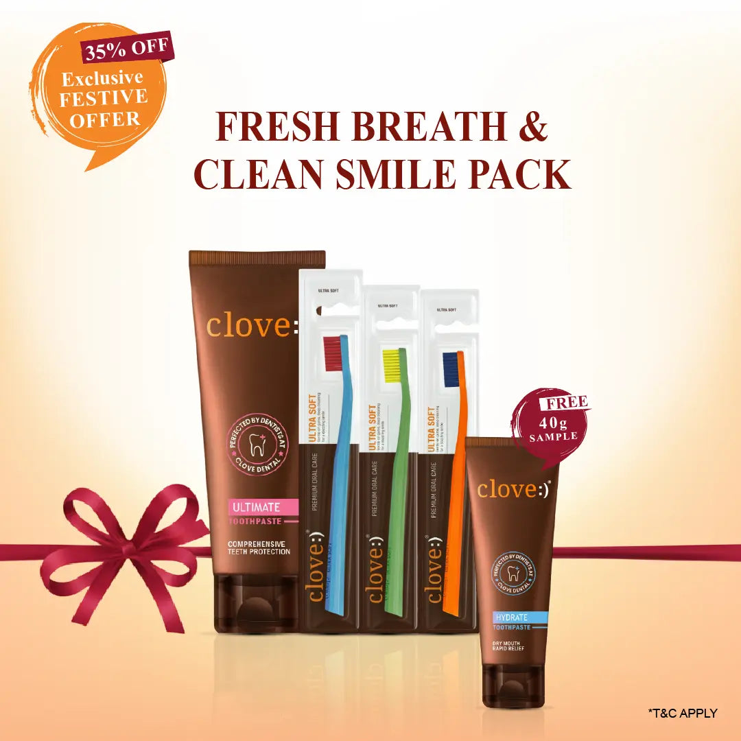 clove fresh breath and clean smile Pack