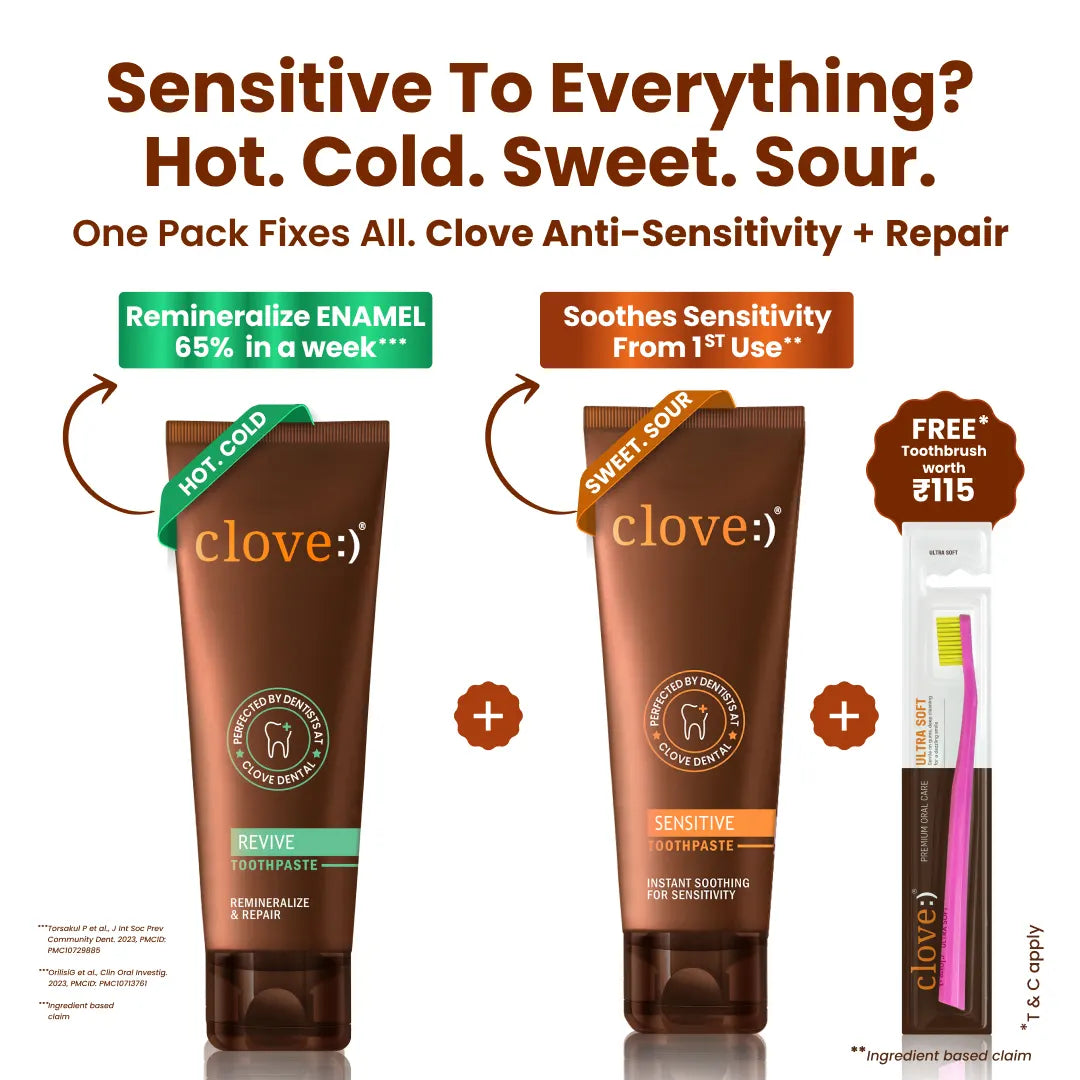 sensitive to everything hot, cold, sweet, sour, one pack fixes all