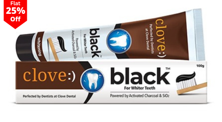 Clove Oral Care | Buy Clove Black toothpaste for Whiter Teeth